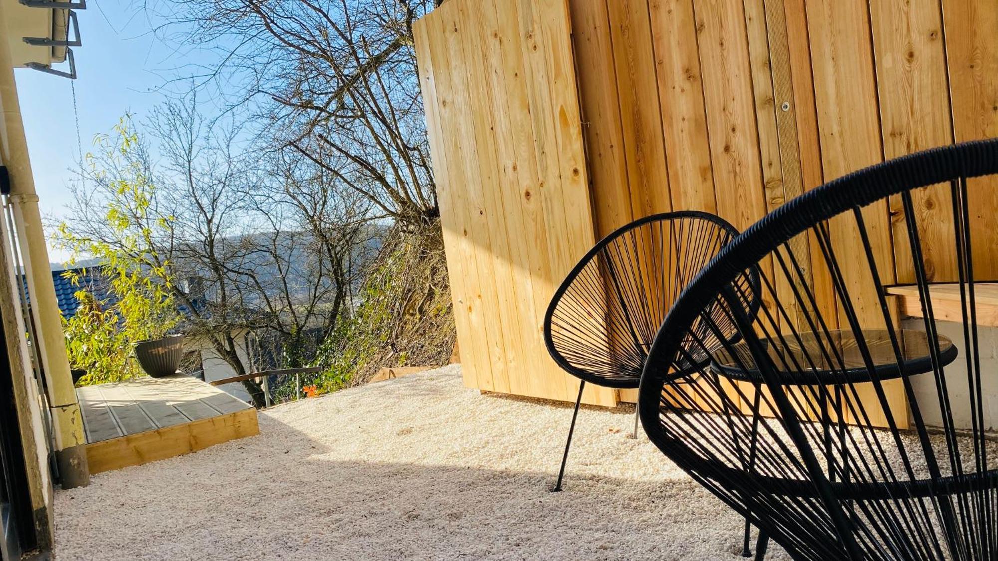 Pool-Loft: Wandern, Erholen & Sauna Siebengebirge Erpel Exterior foto